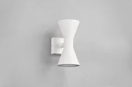 Lampy ogrodowe - Trio Leuchten Nowoczesna lampa ścienna biała 2-punktowa - Rolf - miniaturka - grafika 1