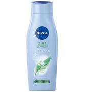 Szampony do włosów - Nivea Shampoo 2in1 Care Express 400 ML 81406 - miniaturka - grafika 1