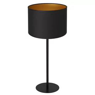 Luminex Arden 3497 Lampa stołowa lampka 1x60W E27 czarny/złoty - Lampy stojące - miniaturka - grafika 1