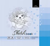 Przybory szkolne - Szkicownik 200x200/48K 100g TW FRESH Nowa - miniaturka - grafika 1