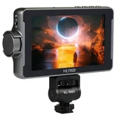 Kamery cyfrowe - akcesoria - Monitor podglądowy VILTROX DC-550 5.5" Czarny - miniaturka - grafika 1