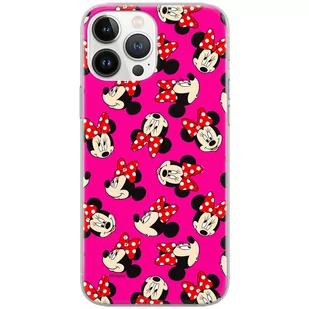 Disney Etui Minnie 019 iPhone 6/6S 7/8/SE 2020 różowy/pink DPCMIN10405 - Etui i futerały do telefonów - miniaturka - grafika 1