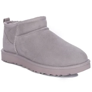 UGG Botki śniegowce damskie Classic Ultra Mini Pale Smoke-39 - Botki damskie - miniaturka - grafika 1