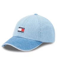 Czapki męskie - Czapka z daszkiem Tommy Jeans Tjm Heritage Denim Cap AM0AM12336 Denim 0GY - miniaturka - grafika 1