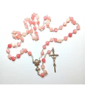 Różańce - Różaniec do Pierwszej Komunii Jadeit Perski - miniaturka - grafika 1