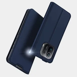 Dux Ducis Skin Pro kabura etui pokrowiec z klapką Xiaomi Mi 11 Pro niebieski - Etui i futerały do telefonów - miniaturka - grafika 12