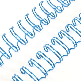 GRZBIET DRUTOWY do bindowania 7/8" błękitny - Okładki do laminatorów i bindownic - miniaturka - grafika 1