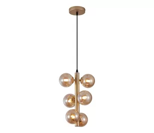 Wofi 6014-601W - LED Żyrandol na lince VILLA 6xG9/3W/230V złoty - Lampy sufitowe - miniaturka - grafika 1