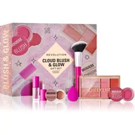 Zestawy kosmetyków damskich - Makeup Revolution Cloud Blush & Glow zestaw do makijażu - miniaturka - grafika 1