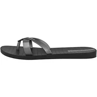Klapki i japonki damskie - Ipanema Kirei Fem japonki damskie, 8441 Black Silver, 37 eu - miniaturka - grafika 1