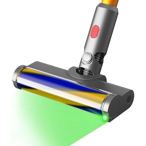 dysolve dysolve Laserowe wykrywanie podłóg z twardego drewna do Dyson V7, V8, V10, V11, V15, bezprzewodowe, ręczne odkurzacze do domu, części zamienne do głowicy szczotki