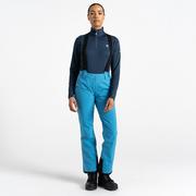 Spodnie damskie - Dare 2b - Damskie Spodnie Narciarskie Diminish Błękitny, Rozmiar: 10R - miniaturka - grafika 1