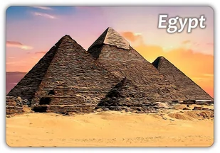 EGIPT - Pustynia - Piramidy - Magnes na lodówkę - Magnesy - miniaturka - grafika 1