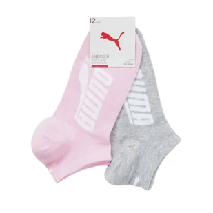 Skarpety damskie Puma BWT LIFESTYLE SNEAKER 2-PACK wielokolorowe 90794904 - Skarpetki i podkolanówki sportowe - miniaturka - grafika 1