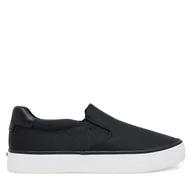 Trampki damskie - Tenisówki Calvin Klein Vulc Slip On - Jacq HW0HW02411 Czarny - miniaturka - grafika 1