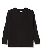 Swetry męskie - s.Oliver Big Size Sweter męski, czarny, XXL, czarny, XXL - miniaturka - grafika 1