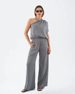 Silver grey ATHEN TOP - Koszule damskie - miniaturka - grafika 1