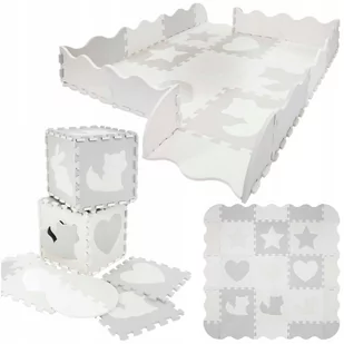 Mata edukacyjna/puzzle "Kształty" 25 szt. White Cloud - Maty edukacyjne - miniaturka - grafika 1