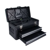 Skrzynki i torby narzędziowe - Skrzynka na Narzędzia Proworks 49-X2 Czarna - miniaturka - grafika 1