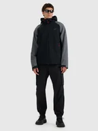 Kurtki męskie - 4F Kurtka przejściowa membrana 5000 męska - szara 3XL - miniaturka - grafika 1