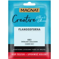 Farby wewnętrzne - MAGNAT Farba lateksowa CREATIVE KITCHENBATHROOM TESTER źródlany chalcedon 30 ml - miniaturka - grafika 1