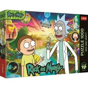Trefl, Puzzle, Rick I Morty, 1000 El. - Puzzle - miniaturka - grafika 1