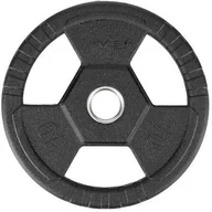 Pozostały sprzęt siłowy - HMS TOH10 CZARNY TALERZ OLIMPIJSKI ŻELIWNY 10 KG - miniaturka - grafika 1
