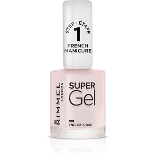 Rimmel London Super Gel French Manicure 12 ml - Lakiery do paznokci - miniaturka - grafika 1