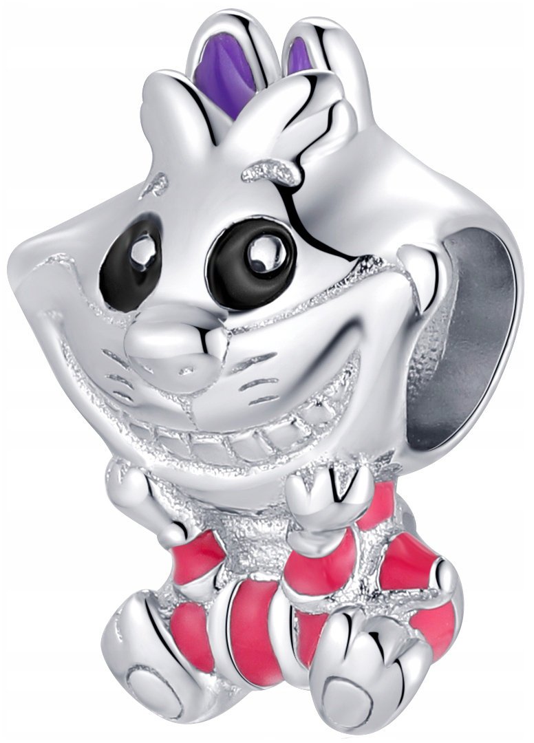 Charms Zawieszka Charms Kot z Cheshire Charms Srebro 925 Trusky
