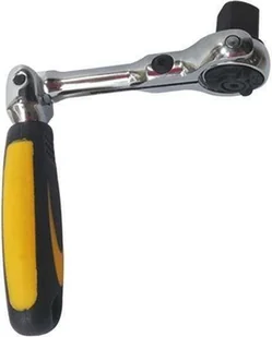 JBM Grzechotka przegubowa z obrotową głowicą 1/4", 175 mm D.52587 - Klucze i nasadki - miniaturka - grafika 1