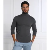 Swetry męskie - Calvin Klein Wełniany golf | Slim Fit - miniaturka - grafika 1