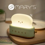 Lampy stojące - MARY'S LAMPKA NOCNA LED TOSTER ZIELONY - miniaturka - grafika 1