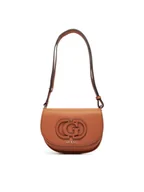Torebki damskie - Guess Torebka Calebra Mini HWBG95 36780 Brązowy - miniaturka - grafika 1