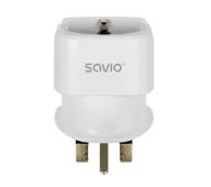 Akcesoria podróżnicze - Savio AP-04 gniazdo EU - wtyk UK - miniaturka - grafika 1