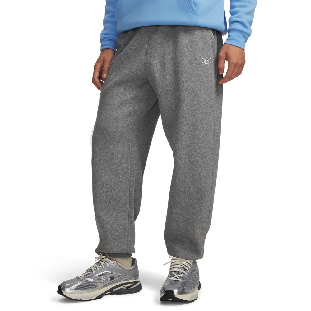 Spodnie joggery męskie szare Under Armour UA Rival Flc 3XL