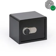 Sejfy i kasy pancerne - Sejf meblowy z czytnikiem linii papilarnych, 300 x 380 x 300 mm, 26 L - miniaturka - grafika 1