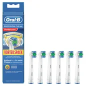 Końcówki do szczoteczek elektrycznych - ORAL-B Końcówka Braun Toothbrush heads Precision Clean 6er Bakt.Schutz 207436 - miniaturka - grafika 1