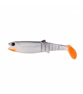 Guma Savage Gear Cannibal- 8cm White & Black - Przynęty - miniaturka - grafika 1