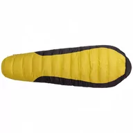 Śpiwory - Śpiwór puchowy Warmpeace Viking 1200 180 cm Wide Zamek: Lewy / Kolor: żółty/czarny - miniaturka - grafika 1
