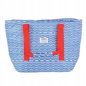 Lodówki turystyczne - TORBA TERMICZNA PLAŻOWA GEOMETRIA 10L PIKNIK WZORY - miniaturka - grafika 1