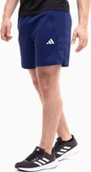 Spodnie sportowe męskie - Spodenki treningowe krótkie męskie adidas Train Essentials All Set granatowe IB8162 M - miniaturka - grafika 1