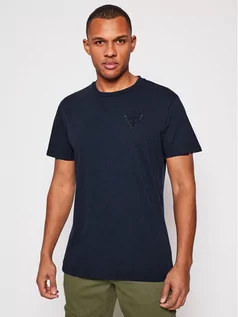 Koszulki męskie - GUESS T-Shirt M1GI56 K8HM0 Granatowy Regular Fit - grafika 1