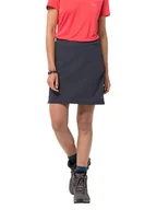 Spodnie sportowe damskie - Jack Wolfskin Szorty "Hilltop Trail Skort W" w kolorze czarnym - miniaturka - grafika 1