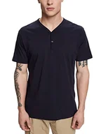 Koszulki męskie - ESPRIT T-shirt męski 023EE2K307, 400/NAVY, L, 400/granatowy, L - miniaturka - grafika 1