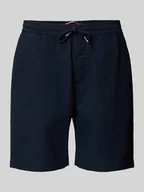 Spodenki męskie - Szorty o kroju regular fit z mieszanki bawełny i elastanu - miniaturka - grafika 1