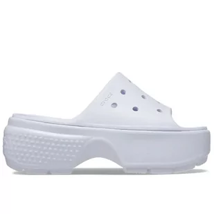 Klapki Crocs Stomp Slide 209346-5AF - niebieskie - Klapki i japonki damskie - miniaturka - grafika 1