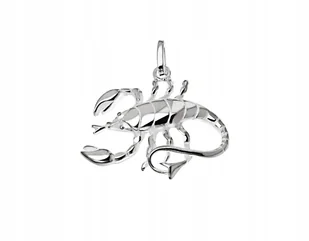 Srebrny Wisiorek Znak Zodiaku Skorpion Srebro 925 - Wisiorki - miniaturka - grafika 1