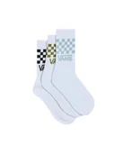 Skarpetki damskie - Skarpety Classic Check Crew (3 pary) VN000GMUM8I 36.5-41 - miniaturka - grafika 1