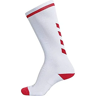 Hummel Elite Indoor Sock HIGH skarpety czarny czarno-biały 31W / 34L 204044-2114 - Skarpetki męskie - miniaturka - grafika 1