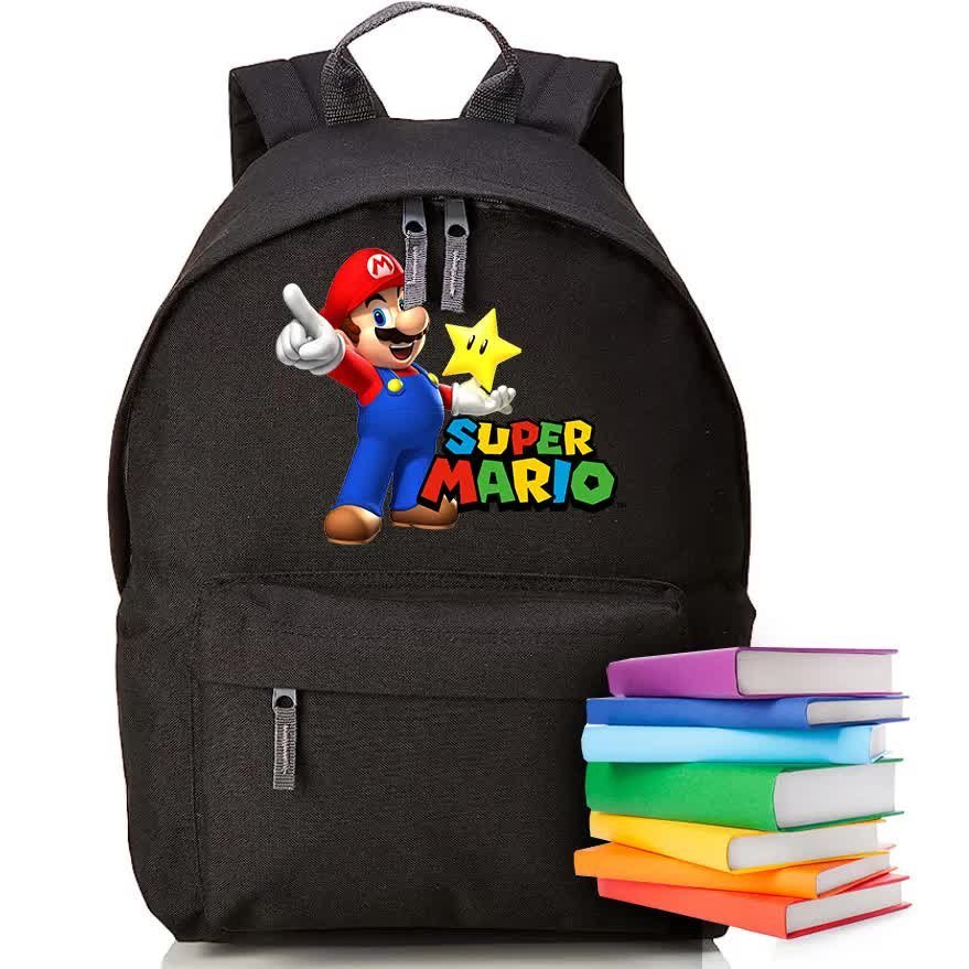 PLECAK Szkolny Super MARIO do SZKOŁY Wiele Wzorów